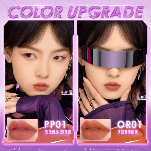 FOCALLURE 에어리 매트 리퀴드 립스틱, 오래 지속되는 방수 경량 립 글로스, 논스틱 컵 벨벳 립 틴트 메이크업 화장품 4