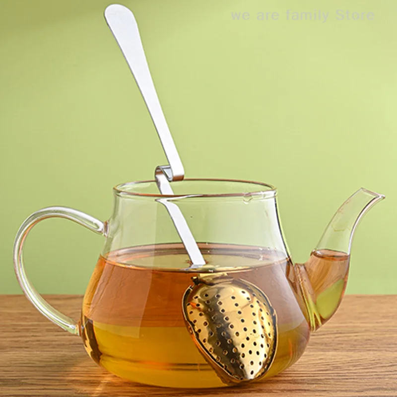Tea Strainer Leaf Tea Filter Sieve Infuser Mesh Strainer Brewing Kitchen Accessories Stainless Steel