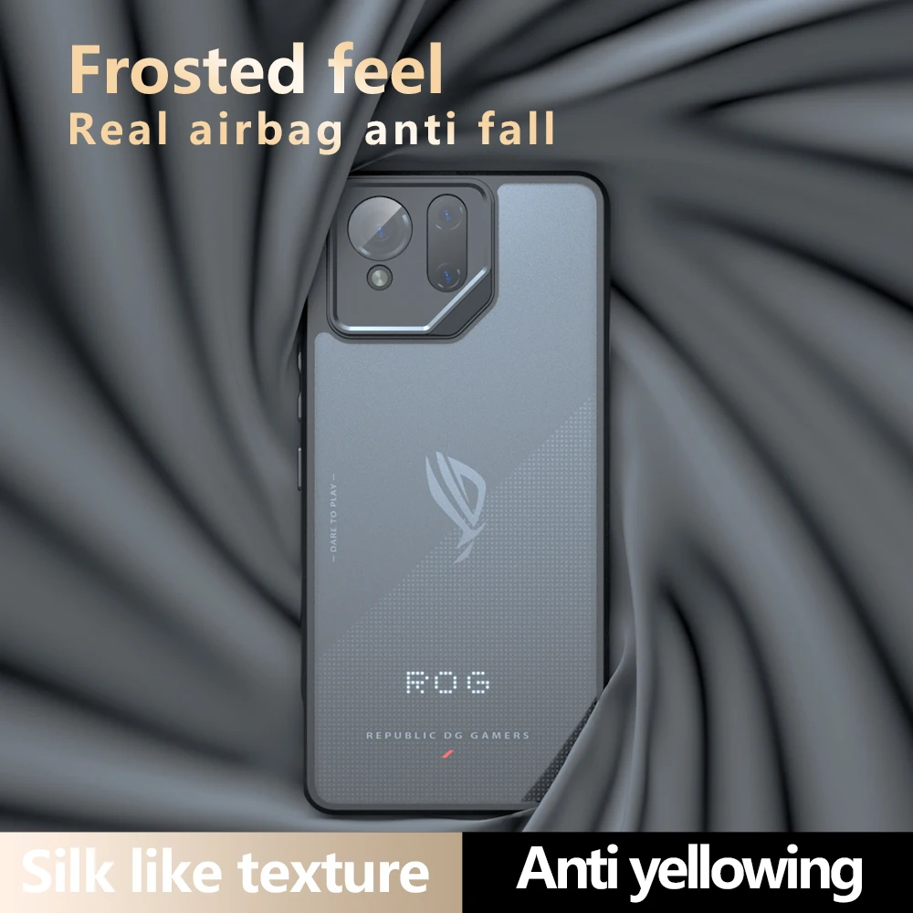 Airbag Super Protection Soft TPU+PC Clear Matte Back Phone Case