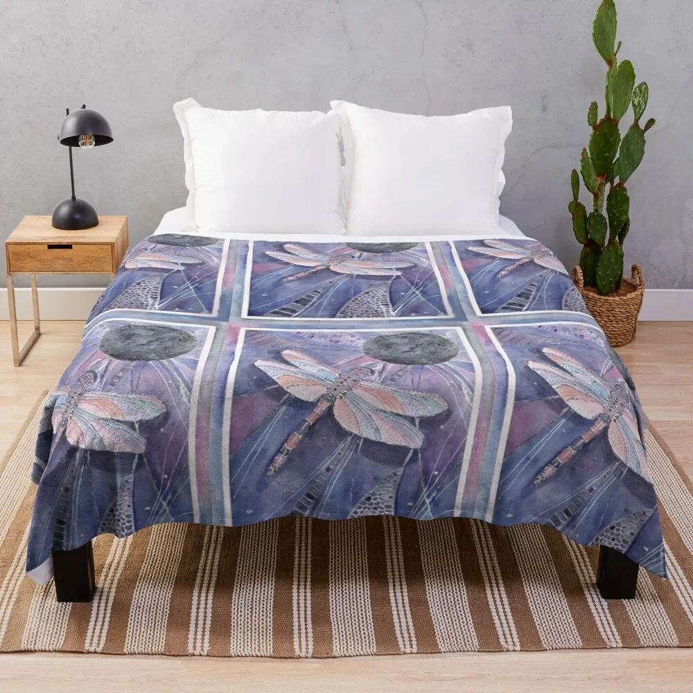 

Fly me to the moon Throw Blanket Decorative Sofas christmas gifts Personalized Gift Furry blankets and throws Blankets