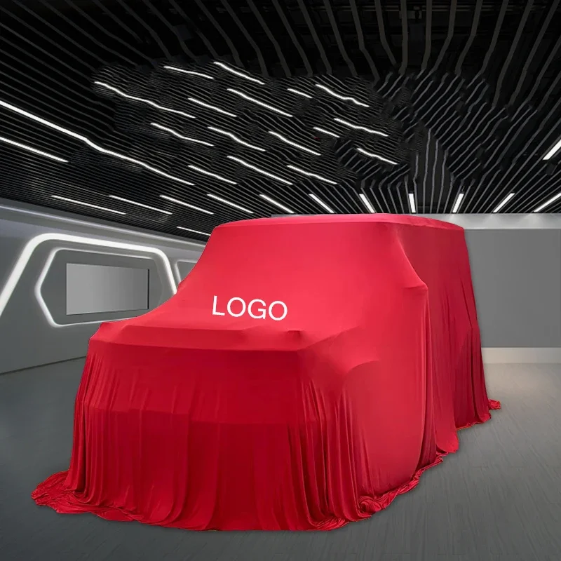 

Car Unveiling Cloth Car Covers Dust-proof Scratch Resistant Protective Cover Indoor Use For Ferrari Lotus BMW Toyota Camaro