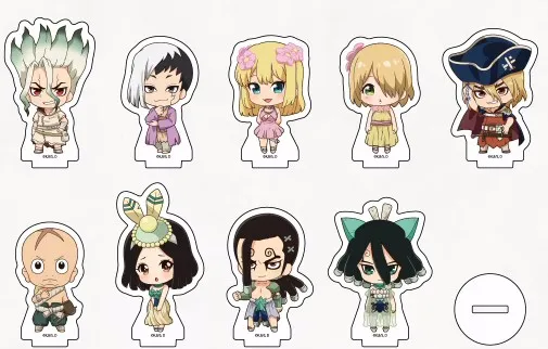 

Anime Dr.STONE Ishigami Senkuu Shishio Tsukasa Gen Acrylic Figure Stand Figure Brinquedos Kids Toy 5339