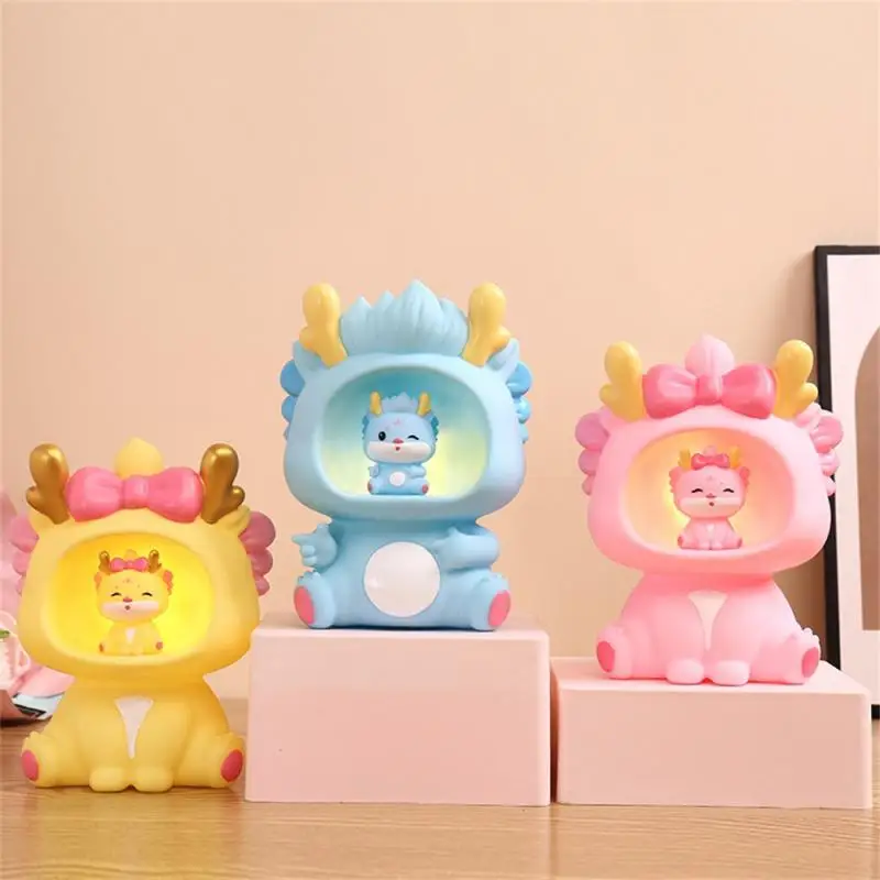 Piacere Della Luce Notturna Materiale Ecologico Funzione Luce Notturna Vinile Adorabile Anno Del Salvadanaio Regalo Drago