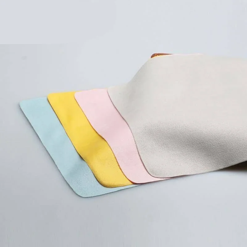 Chamois Glasses Cleaner Microfiber Cleaning Cloth 10pcs/lots Lens Phone Screen Cleaning Wipes