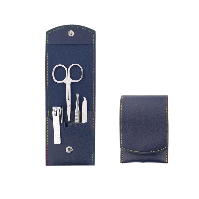 4-piece nail clipper set for manicure and pedicure nail scissors foot grooming gift beauty pliers