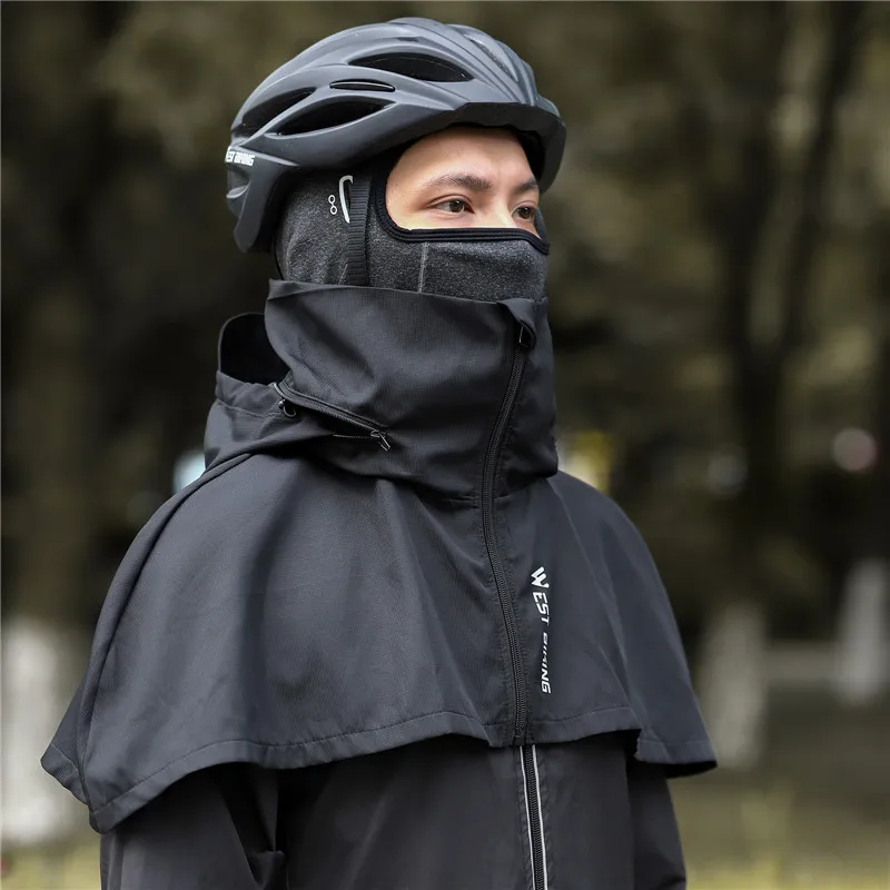 WEST BIKING Balaclava Windproof Caps Winter Breathable Mask Thermal Sport Gear MTB Road Bike Headwear Skiing Cold-proof Hat
