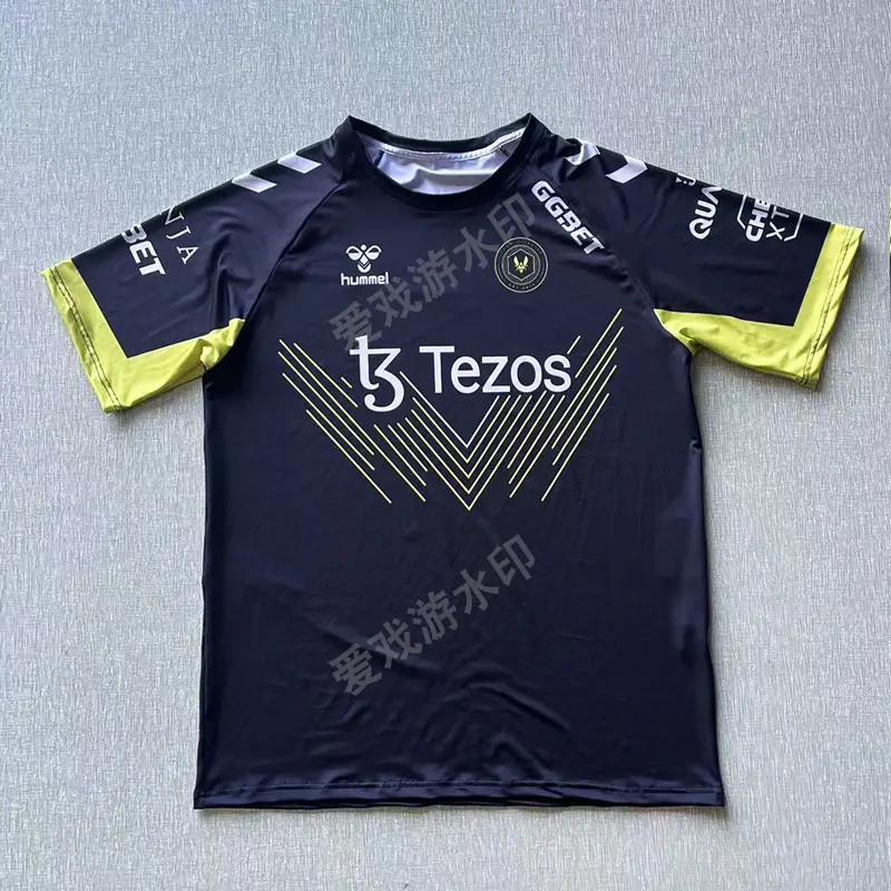 Vitality Team Kit Can Be with ID for Esports French Little Bee ZYWOO Game Suit Major Short Sleeved CSGO t shirt