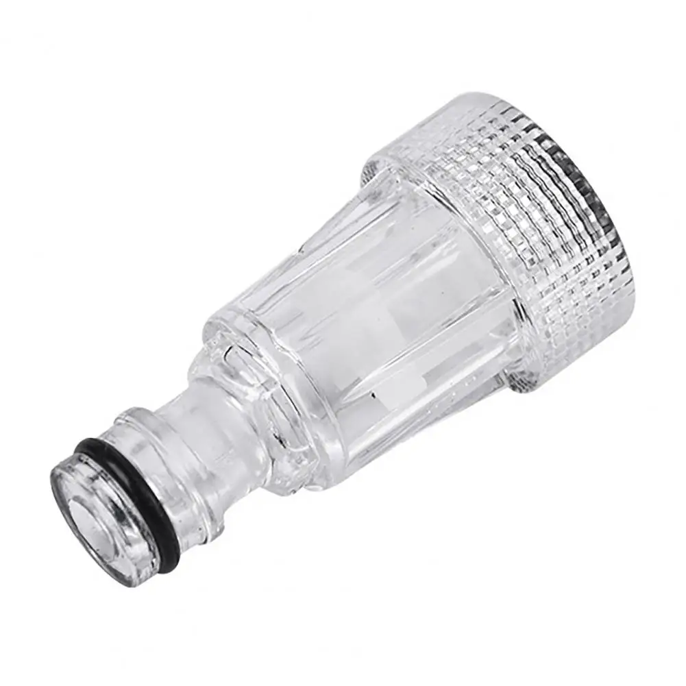 

Sturdy Watering Filter Transparent Car Clean Washer Water Filter High-Performance Wash Machine Accessories Water Filter