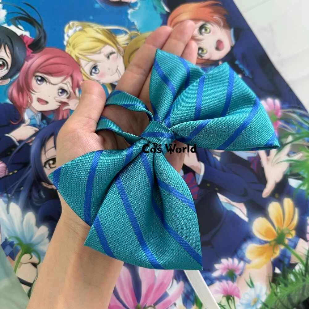Love Live 9 Characters Kousaka Honoka Sonoda Umi Ayase Eli Anime Bow Tie for Japanese JK School Uniform Cosplay Costumes 11