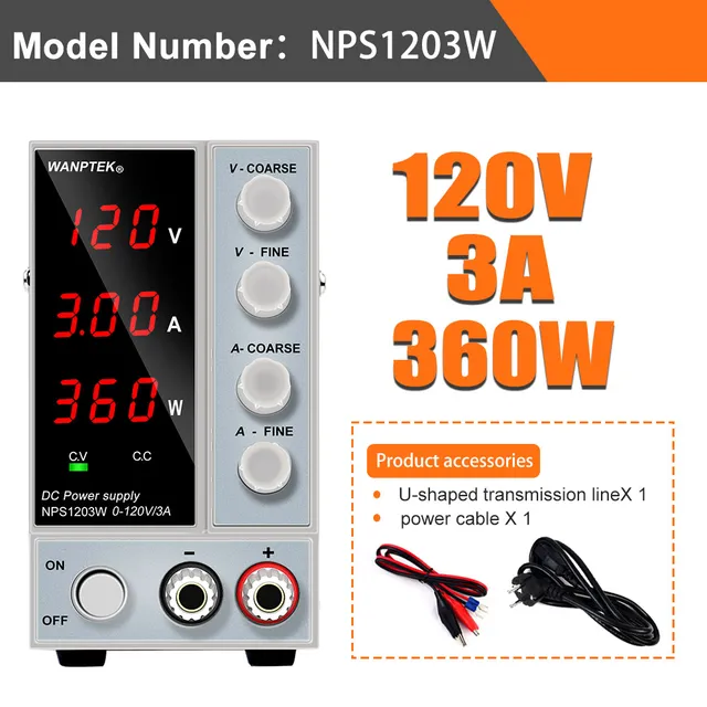 3Digits 120V 3A