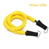 120cm Latex Rubber Pull Rope Resistance Band Multifunction Fitness Training High Jump Trainer Volleyball Taekwondo Kick 4