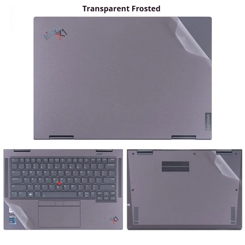 레노버 씽크패드 X1 2-in-1 Gen10 Aura Edition Gen9 Yoga Gen8/7/6/5 G11 스크래치 방지 스티커용 노트북 쉘 보호 필름