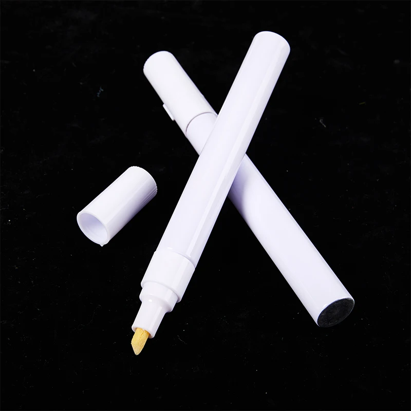 Paint Pen Empty Refillable Pen Blank Double Head Reversible Nib Paint Pen Fine Nib Marker Aluminum Pipe Paint Accessories
