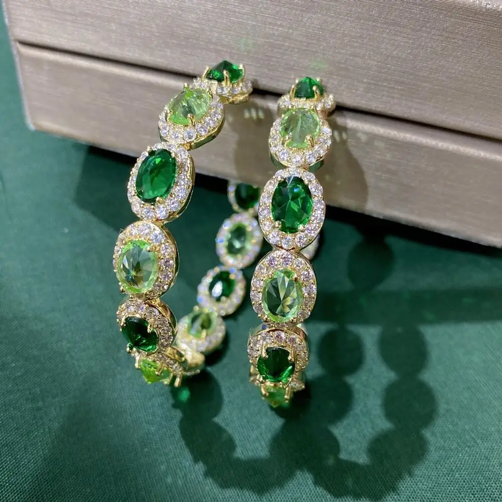 Earrings Women 2022 Luxury Hoop Earrings Women Luxury Zirconia Hoop