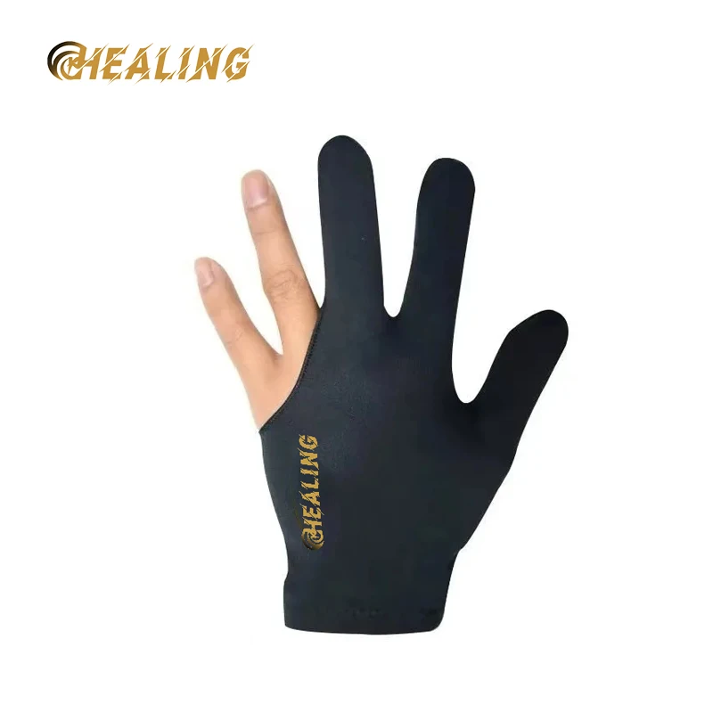 

Billiard Gloves Three-Finger Thin Elastic Black Men's And Women's Left And Right Billiard Gloves 10 packs