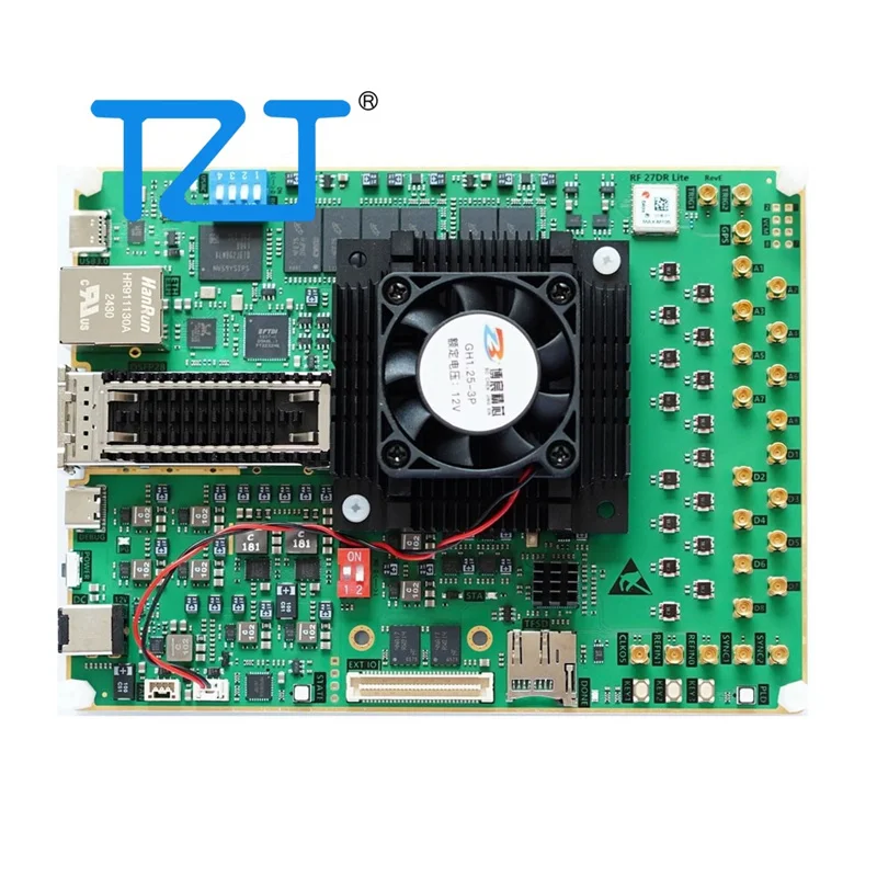 TZT XCZU27DR RFSOC 27DR RF-27DR-Lite 8채널 10MHz-6GHz RF 무선 개발 보드 ZYNQ용