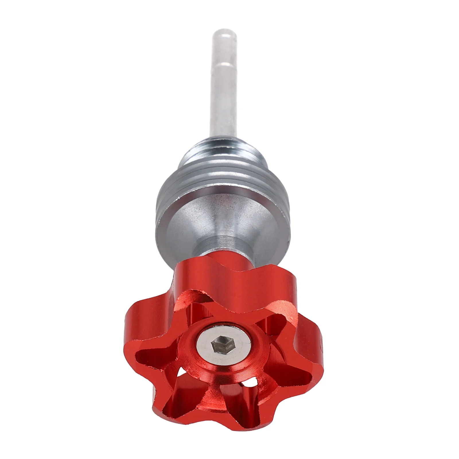 

1 PCS Motorcycle Engine 1 PCS Silver Scooter Motorcycle Aluminum Black Blue Dipstick Cap Plug Engine Crankcase