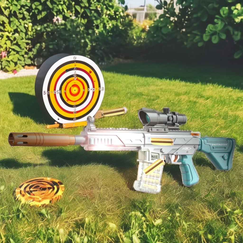 M416 Shell Ejecting Guns,Manual Soft Bullet Gun,Shell Throwing Shooting Gun for Boys,EVA Foam Shooting Toys,Outer Shoot Game 3