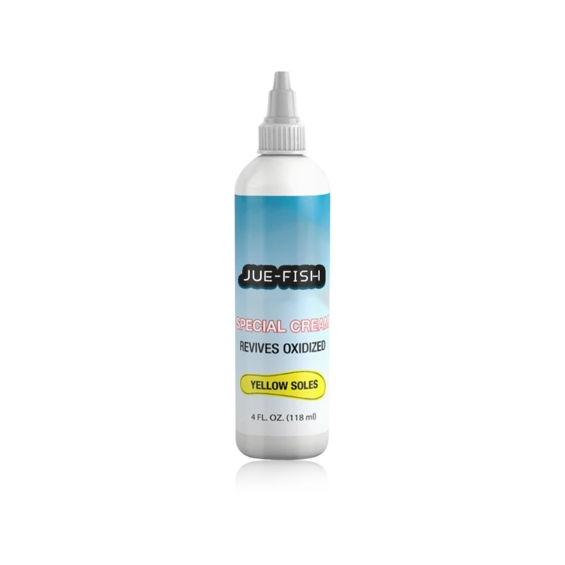 Sneaker Cleaner Sole Oxidation Cleaner White Shoes Cleaning Stain Dirt Remove Yellow Decontamination Whitening 118ml