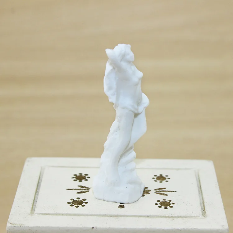 

3 шт. 1/12 BJD кукольный домик мини статуя богини колофоны художественное оформление настольное украшение кукольный домик аксессуары настольное украшение Миниатюрный