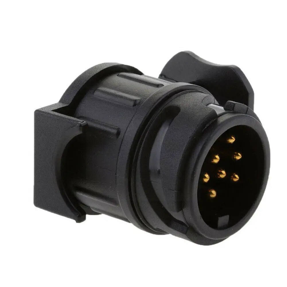 13 To 7 Pin Plug Adapter Trailer Connector Towbar Plugs 12V Waterproof