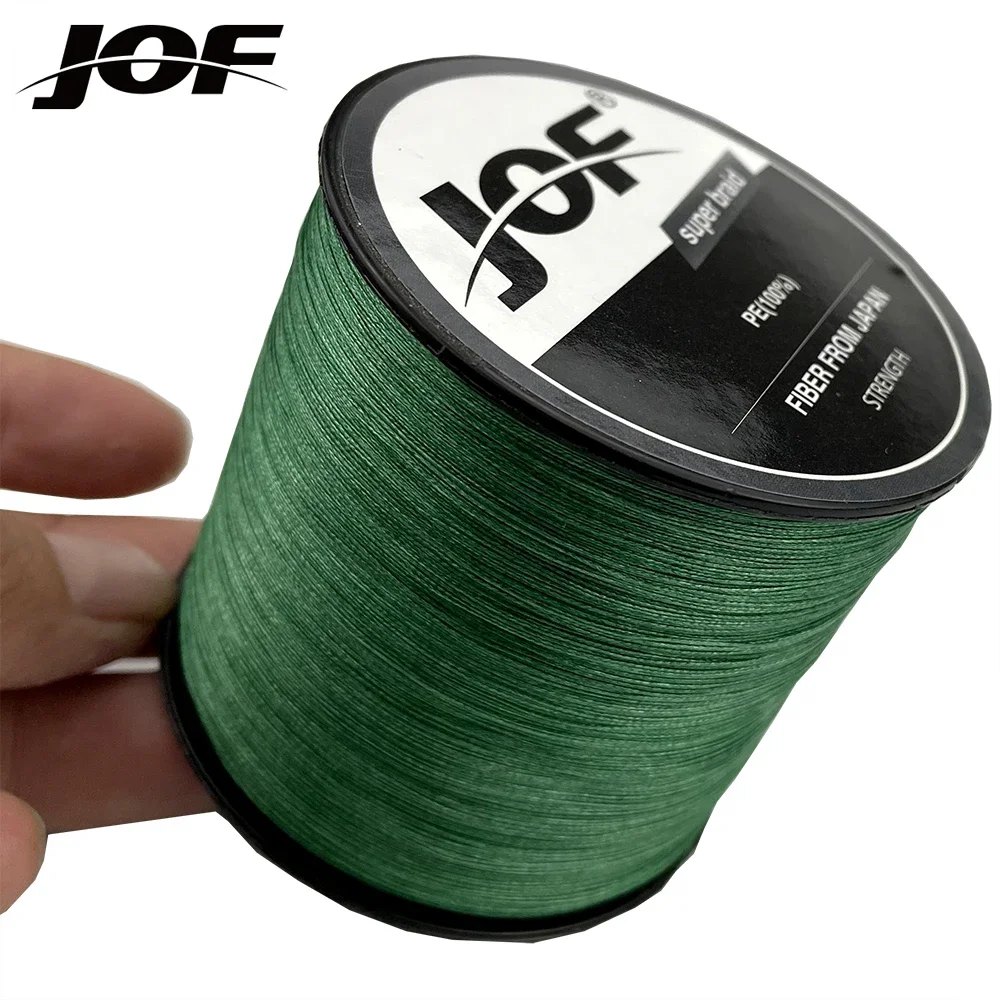 

JOF Braid Fishing line 12 Strands 300M Super Strong 100% PE Japanese Fishing Accessories 25LB-135LB Tackle