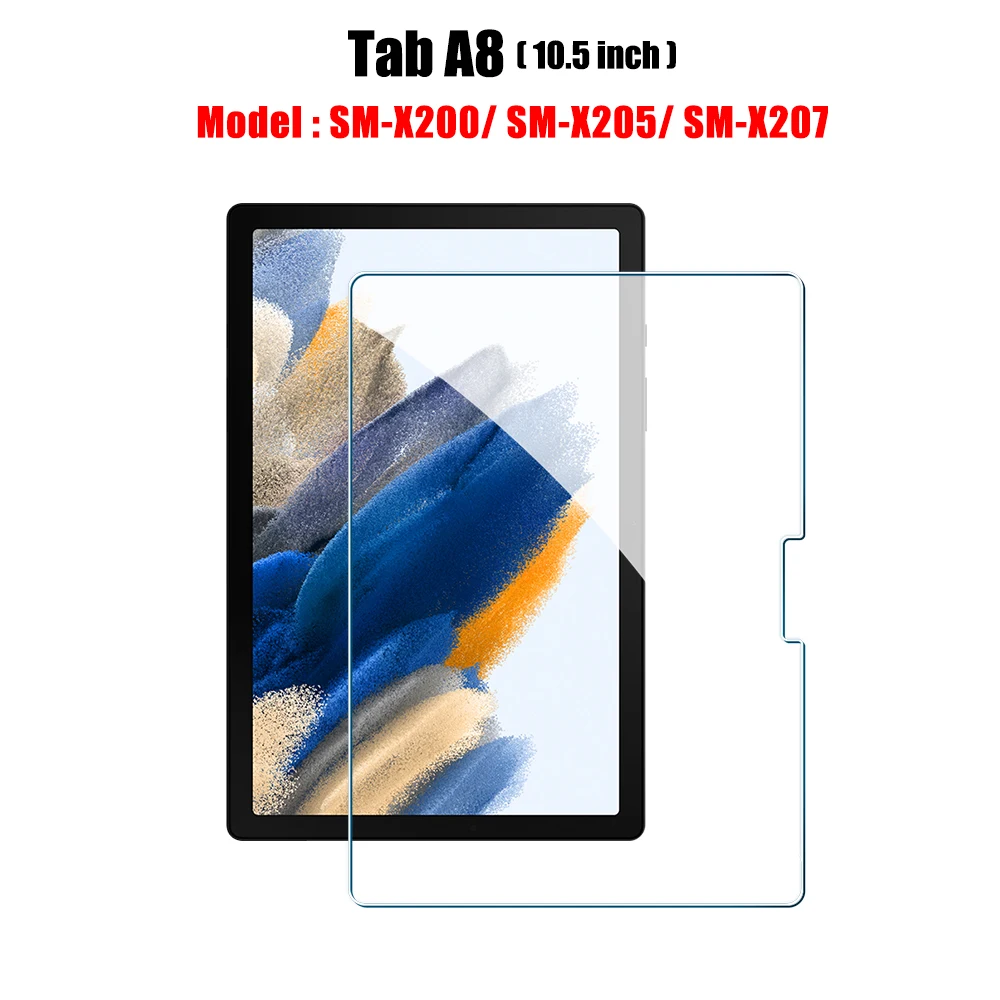 Premium 9H Tempered Glass Full Screen Protector for Tablets - 12.4-Inch 2023 Film