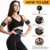 Abdominal Toning Belt EMS Muscle Stimulator Toner Waist Body Slimming Shaping Waist Arm Leg Massage Lose Weight Home Fitness 5