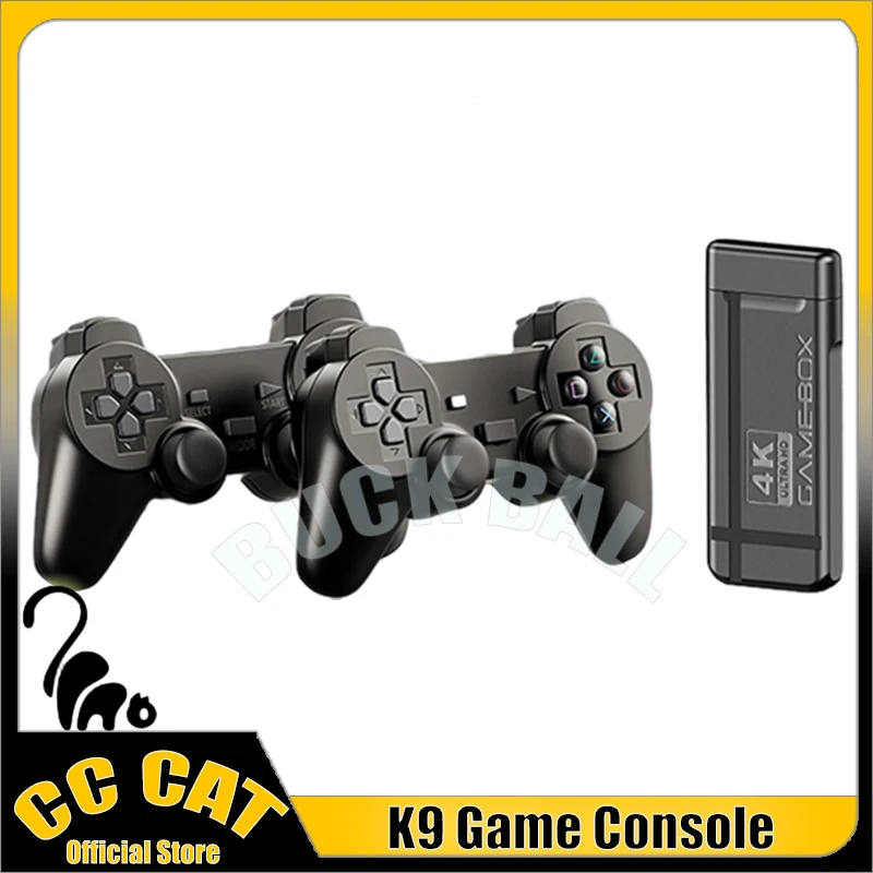 

K9 Game Controller For Home Gaming Wireless 2.4g Wired Console Private Model Controller For Tv Two Player 20000 Games Man Gifts