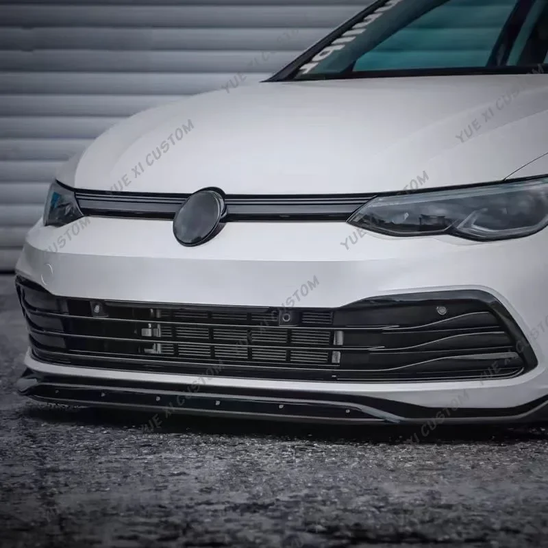 Car Exterior Accessories Car Grill Mesh For VW Golf MK8 Golf 8-Front Bumper Mesh Grille Grill Moulding Strips Cover Trim Foglight & Lower Decorative Strips car exterior accessories car grill mesh