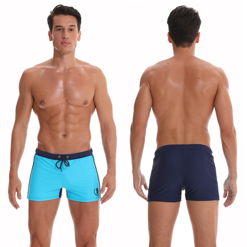 Escatch Hot Swimwear Men Breathable Men's Swimsuits Beach Trunks Boxer Briefs Sunga Swim Suits Maillot De Bain with Pad 4