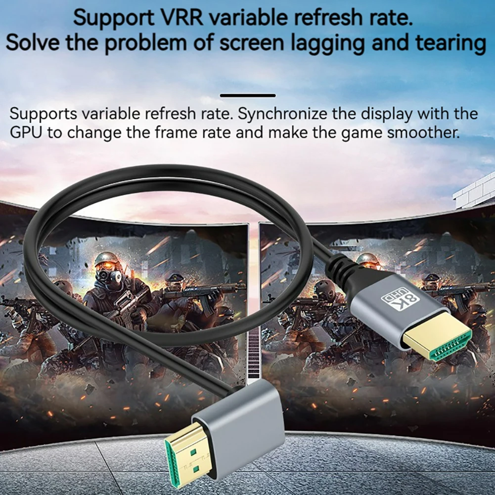 HDMI ȣȯ 2.1 ¿   ̺, HD TV PS4 PS3 Xbox One, 90  - ̺, 8K 60HZ, 4K 120Hz