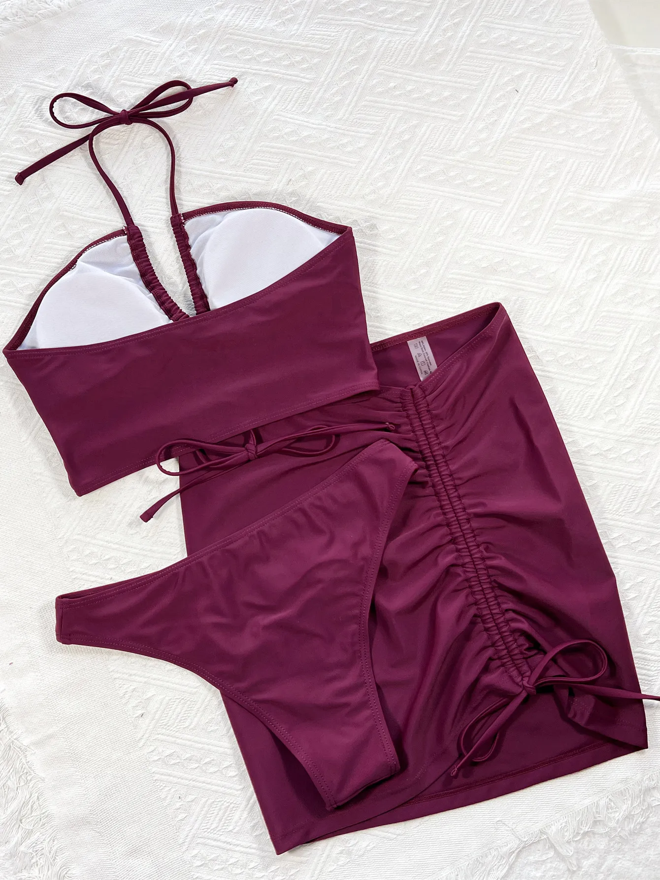 High Waist Bikini Woman Fashion Swimsuit Women 2 Pieces Bikinis Set Classic Womens Swimsuits Classic Swimwear L