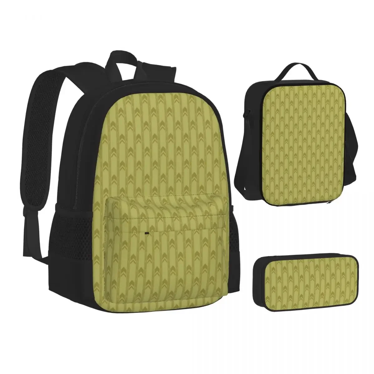 

Рюкзак с обоями для мальчиков и девочек, школьный ранец для учеников, детский мультяшный рюкзак, сумка для ланча, набор из трех предметов