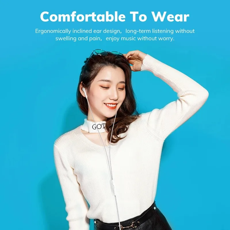 In-ear Wired Headphone HiFi Sound Quality Built In HD Mic