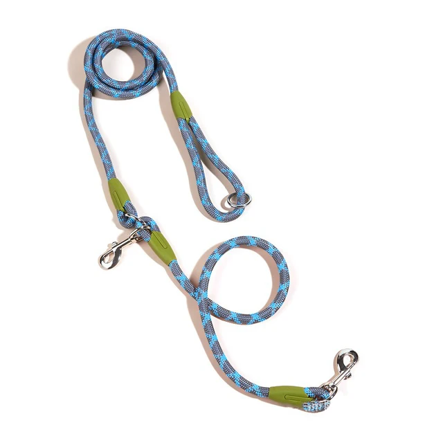 Reflective Nylon Leashes Hands Free Leash Dog Pet Dogs Chain Traction Rope Leads for Running Dog Walking Leash for Big Dog GXQ11 6