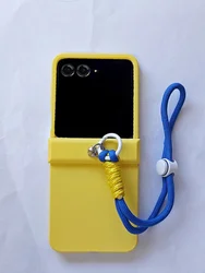 Korean Cute Mint Green Pink Portable Rope Phone Case - Shockproof Cover for Razr 60 Pro (D)