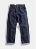 16oz Heavyweight Red Selvedge Denim Jeans for Men High Quality Loose Straight Pants One Wash Autumn Casual 100% Cotton Y2K 502 2