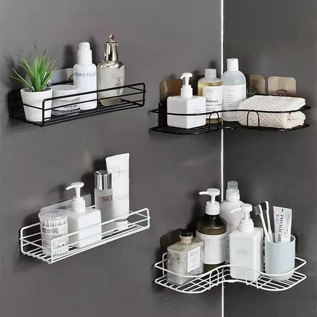 Stainless Steel Corner Shelf for Bathroom and Kitchen
