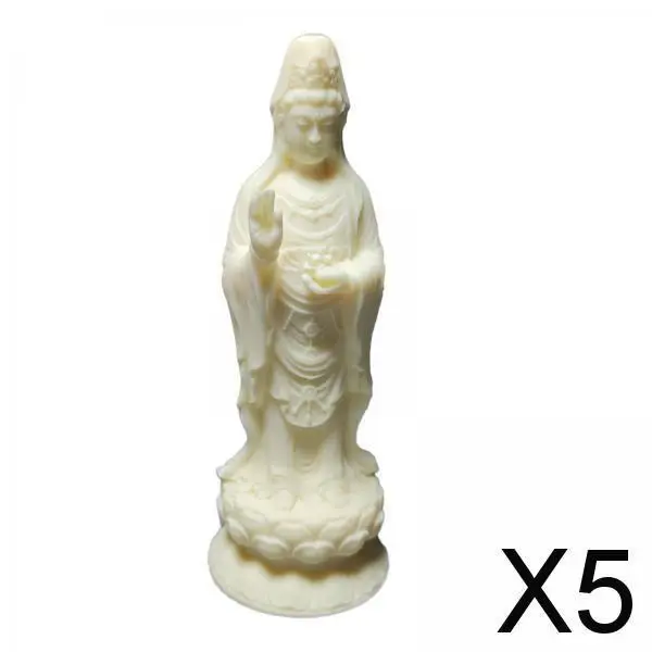 

5xguanyin, статуя из дерева, ручная работа, подарок на новоселье