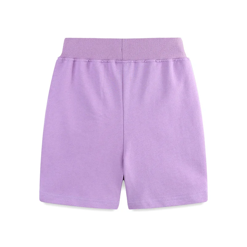 Jumping Meters Girls Shorts Floral Embroidery Children's Clothes Trousers Pants Pockets 2-7T