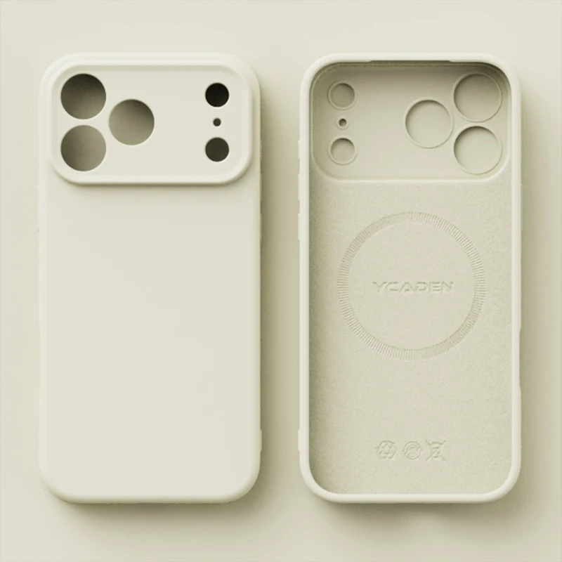 Enhanced Liquid Silicone Magnetic Phone Case with MagSafe Wireless Charging Compatibility