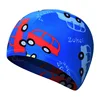 High Elastic Swimming Caps For Boys Girls Kids Nylon Ear Protection Diving Swimming Pool Hat Children Ultrathin Bathing Caps 3