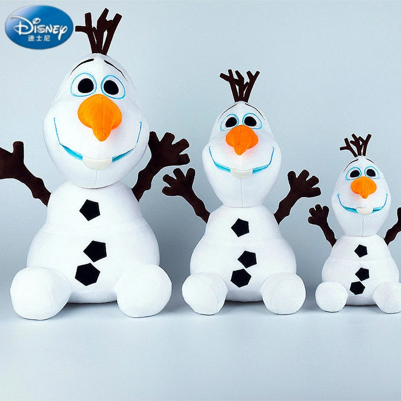 Disney Frozen Olaf muñeco de nieve juguetes de peluche acompañar a los  niños regalo de Halloween modelo humanoide cojín muñeca de dibujos animados  encantador| | - AliExpress