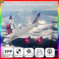 Remote Control A380 747 Airbus Fixed Wing Foam Model Aircraft Three Channel Glider Rc Plane Toy Gift 1