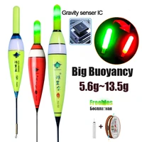 WLPFISHING Fishing Floats Gravity Sensor Electric LED Luminous Smart Floaters Fish Baits Color Change Rock Fishing Buoy Bobbers