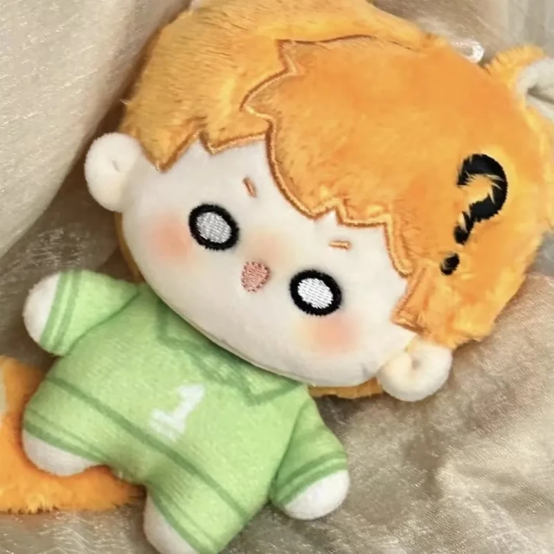 

Anime Haikyuu!! Hinata Shoyo 10cm Pendant Keychain Plush Starfish Doll Toys Stuffed Plushie a6011 Gift