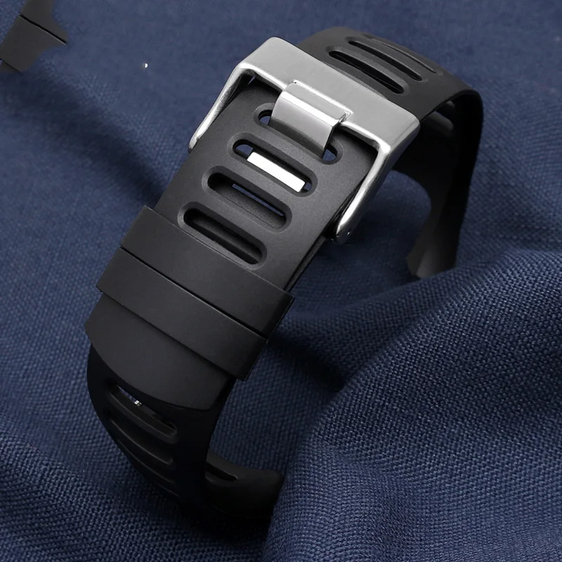 Flexible Rubber Watch Band Replacement Wristband