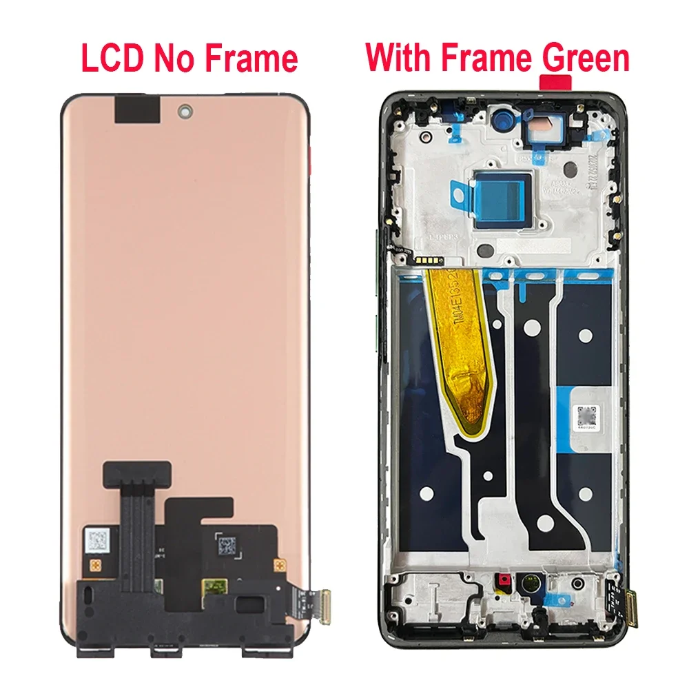 GEJEFA 2 Pezzi Vetro Temperato per Realme 11 PRO 5G/Realme 11 PRO+ 5G, [3D Curved Edge to Edge] Copertura Completa, Bubble Free e Anti-Graffio Pellicola Protettiva