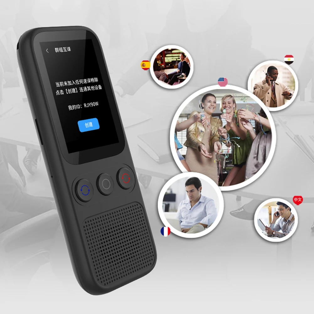 New Portable Audio Translator 138 Language Smart Translator Offline In Real Time Smart AI Voice instant language translator voice translator language translator